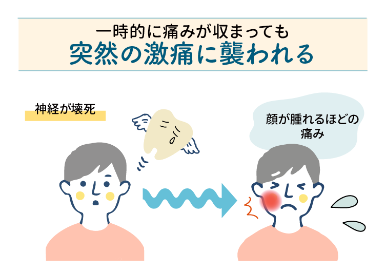 神経が壊死したら